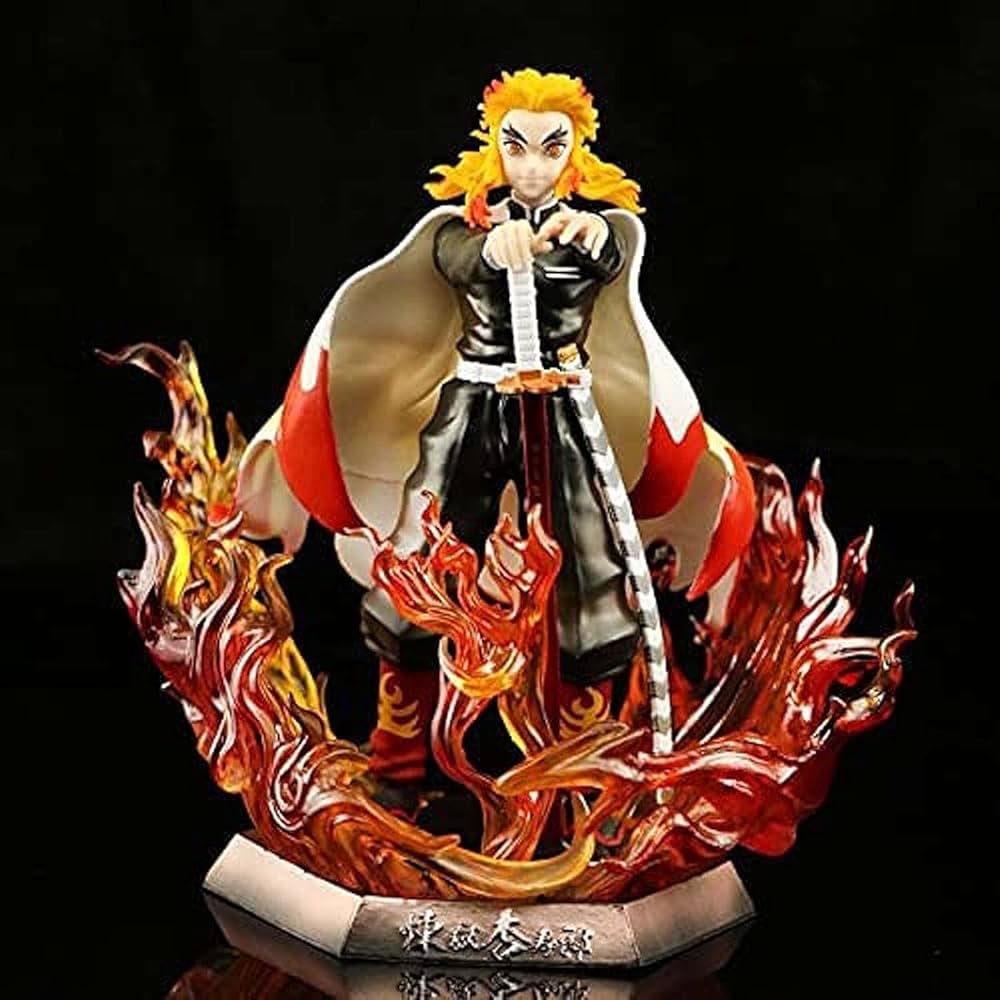 Amazon.co.jp: デーモン スレイヤー フィギュア - 煉獄杏寿郎 1